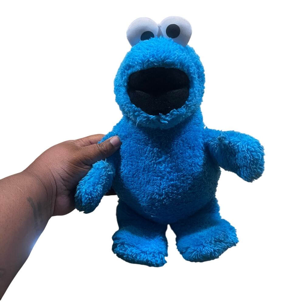 Cookie Monster Plush Sesame Street Kohl’s Cares Blue Stuffed Animal‎ Toy